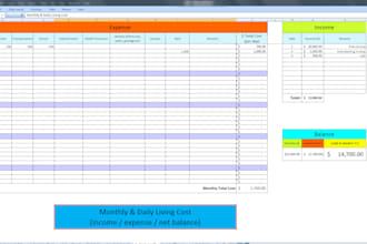 perform data entry, budget, expense, inventory, excel work