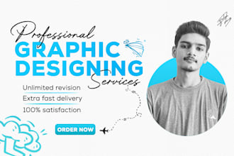 do any graphic designing, image editing, branding kit, t shirt, carousel design