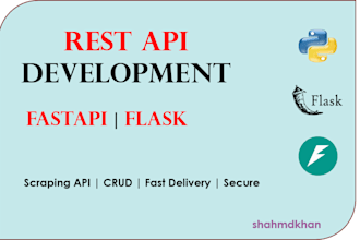 develop scalable apis using flask and fastapi