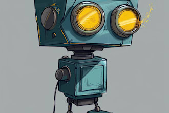 do star wars sci fi character, alien, robot, mecha art