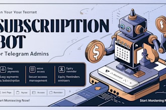 create a subscription manager bot
