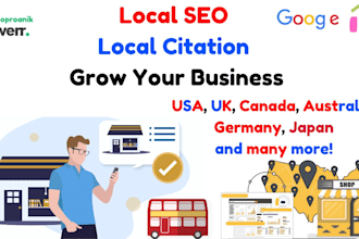 build live local citations local SEO listings grow your business online