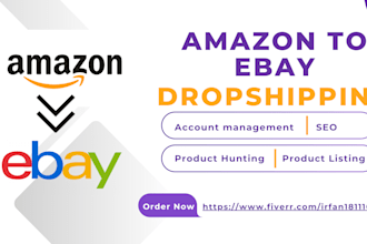 do amazon to ebay dropshipping top listings