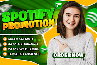do spotify album promotion, spotify music track promotion