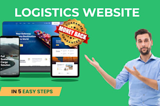 build your logistics website