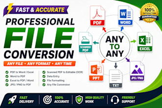 do whatever you need in file conversion