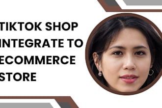 upload and sync products to tiktok shop, do products listing to ecommerce store