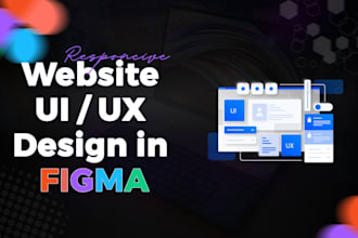 design stunning website and UI UX for app and games in figma