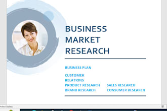 do business research and market research