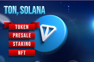 build spl token, token 2022, presale, staking, dex, pump fun, on evm solana