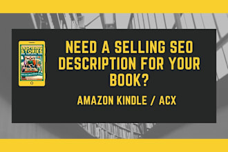 write a captivating SEO book description that sells