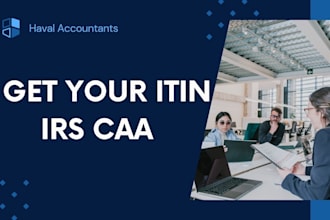 get US itin individual taxpayer number as irs caa certified acceptance agent
