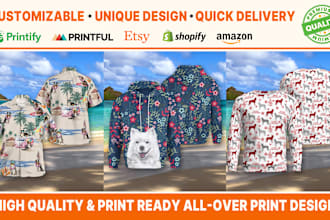 create custom hoodies, sweatshirts or any aop design