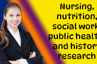 write content in nursing, healthcare, nutrition and psychology