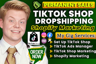 set up tik tok shop manage tik tok shop, fix tiktok shop dropshipping marketing