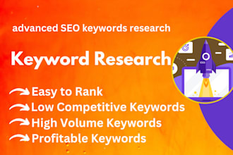 do the best profitable keyword research and competitor analysis