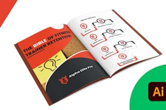design modern, unique and creative PDF lead magnet for your business