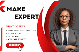 set up make com automation zapier integromat make com automation