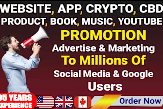 promote your website, business, ebook or any link