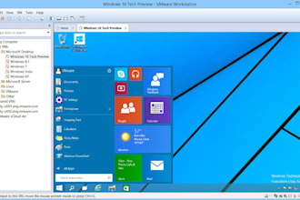 install and configure vmware esxi and hyper v infrastructure