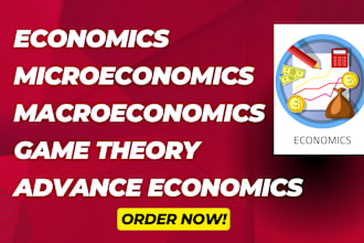 do economics, microeconomics, macroeconomics, econometrics and game theory