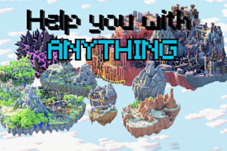 help you with anything in hypixel skyblock