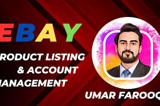 do ebay product listing, SEO ebay listing, ebay lister, cross listing