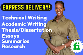 do cyber security reports, technical writing, research writing