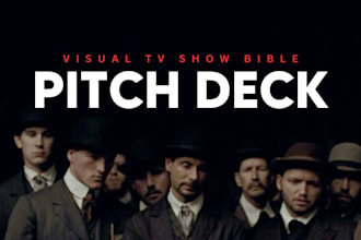 create your TV show pitch, series proposal or show bible