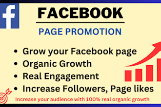 promote and grow facebook page promotion organically