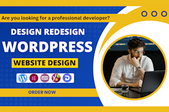wordpress developer, design, redesign ecommerce wordpress website