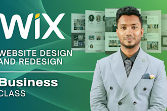 wix website design, wix redesign, and wix website development