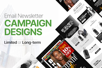 design your email campaign designs for template and flows