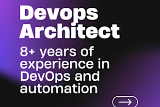 be your devops architect and automation engineer