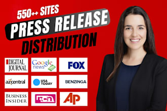 do press release writing and press release distribution