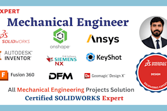 do industrial design, mechanical design, cad modeling