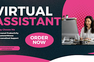 be your general virtual assistant,executive VA