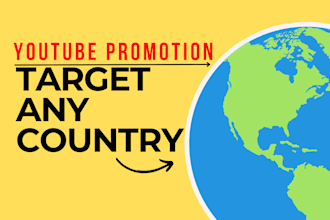 youtube video promotion in any country