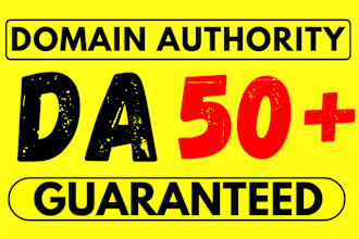 increase moz da domain authority 50 plus increase da