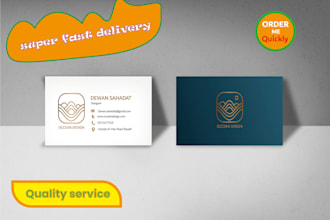 design professional business card