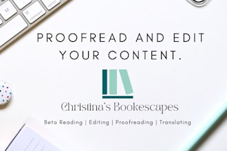 proofread your social media and website content