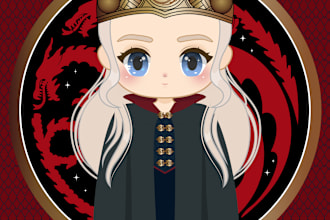 draw cute character in my kawaii chibi style