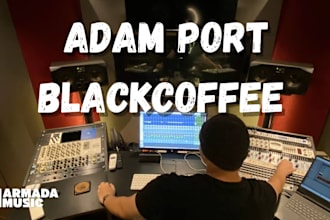 produce afro house track like adam port