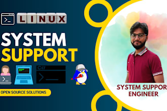 offer open source solutions and linux server support