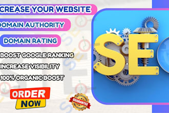 increase domain authority domain rating gmb ranking local seo and ahrefs dr