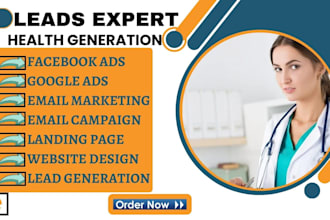 generate health care lead health care website health care pharmacy fitness leads