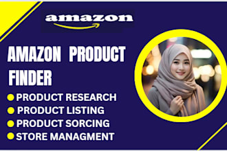 your amazon product finder and va for product searching