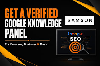 create google knowledge panel and gmb for personal, business or brand