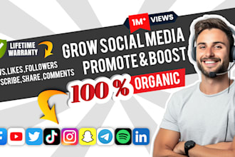 do super fast organic growth and promote