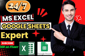 do custom excel spreadsheet, invoices and google sheets within 2 hr